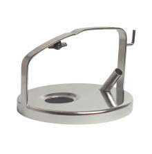 Rostfritt lock till mjlkspann med handtag