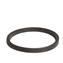 Svart rund packning till 150/180 cc