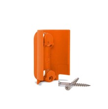 Orange monteringsfste fr Goodnature A24 rttflla, med tv medfljande skruvar
