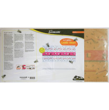 Frpackning Silvalure Fly Control Cattle Sheet, stora klisterark fr effektiv fngst av flugor i stall och ladugrdar