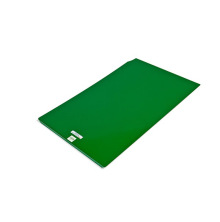 Grn bottenplatta i metall som underrede till fodervagn 300 liter, Hrby Bruk 4-hjulsmodell fr stall och lantbruk