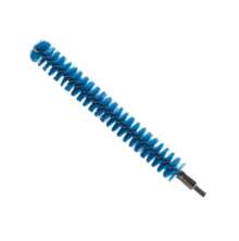 Bl rrborste frn Vikan fr flexskaft  specialborste med styvt borst fr effektiv rengring av rr i stall och livsmedelsindustri