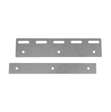 Upphngningsbeslag i rostfritt stl fr PVC-rid eller kldrid, tv plattor med skruvhl fr montering i drrppning