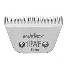 Klipphuvud Heiniger 10WF i rostfritt stl, 1,5 mm klipplngd, kompatibelt med Heiniger Saphir och Opal klippmaskiner