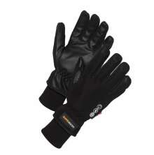 Worksafe PU PRO Slip-on vinterhandske  svart arbetshandske med frstrkt grepp i PU och touchscreen-kompatibla fingertoppar, isolerad med Thinsulate fr kalla och vta miljer.