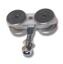 Henderson h�ngrulle 56K/S 290 i st�l med st�lhjul och inf�stningsbult 10x30 mm f�r skjutport med metallram, anpassad f�r skena 290.