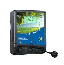 St�ngselaggregat Swedguard Pro N10000, 230 V, med digital display och indikatorlampor.