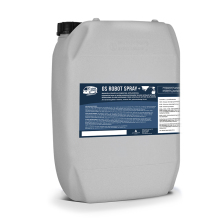 GS Robot Spray+ desinfektionsmedel f�r spendesinfektion efter mj�lkning i mj�lkningsrobot, f�rpackat i vit plastdunk