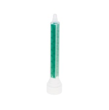 Gr�nvit blandningsspets f�r Technovit 190 ml mot vit bakgrund