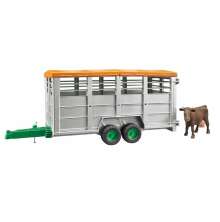 Djurtransportvagn med ko